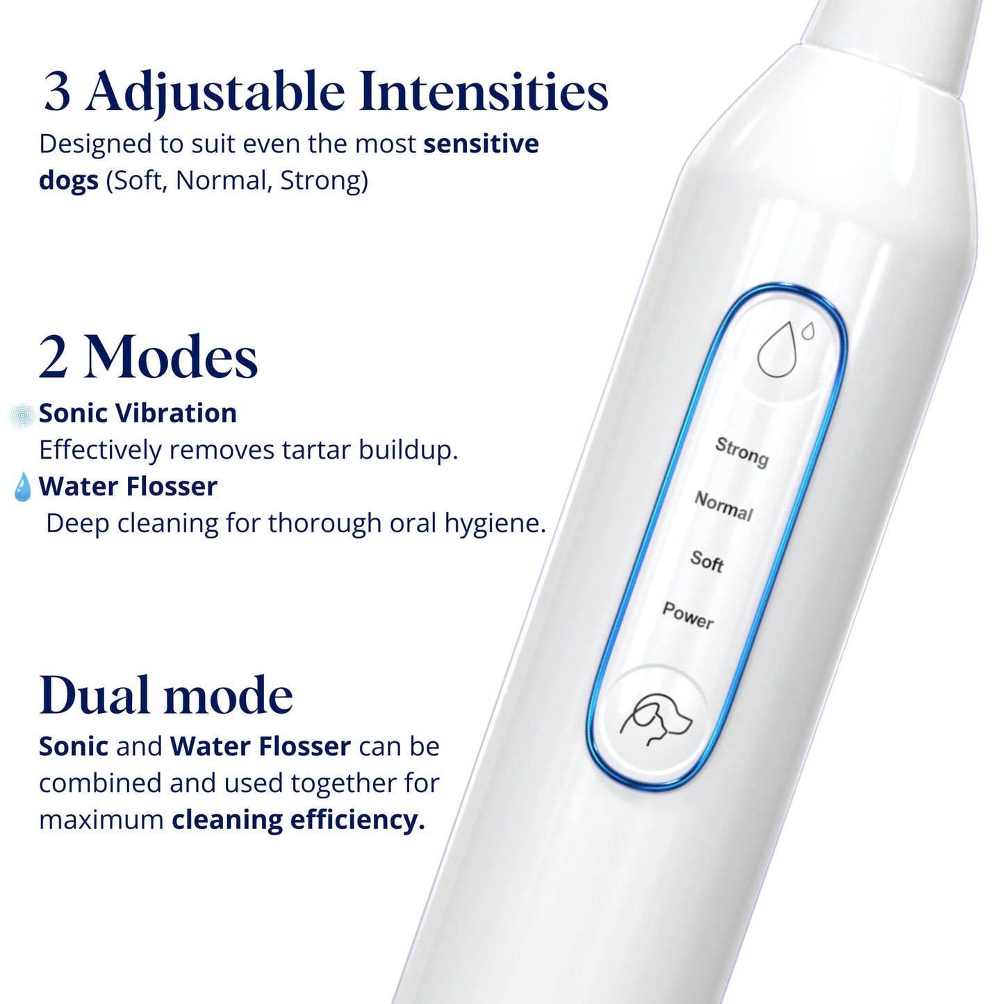 Anesthesia-Free Silent Sonic Dental System